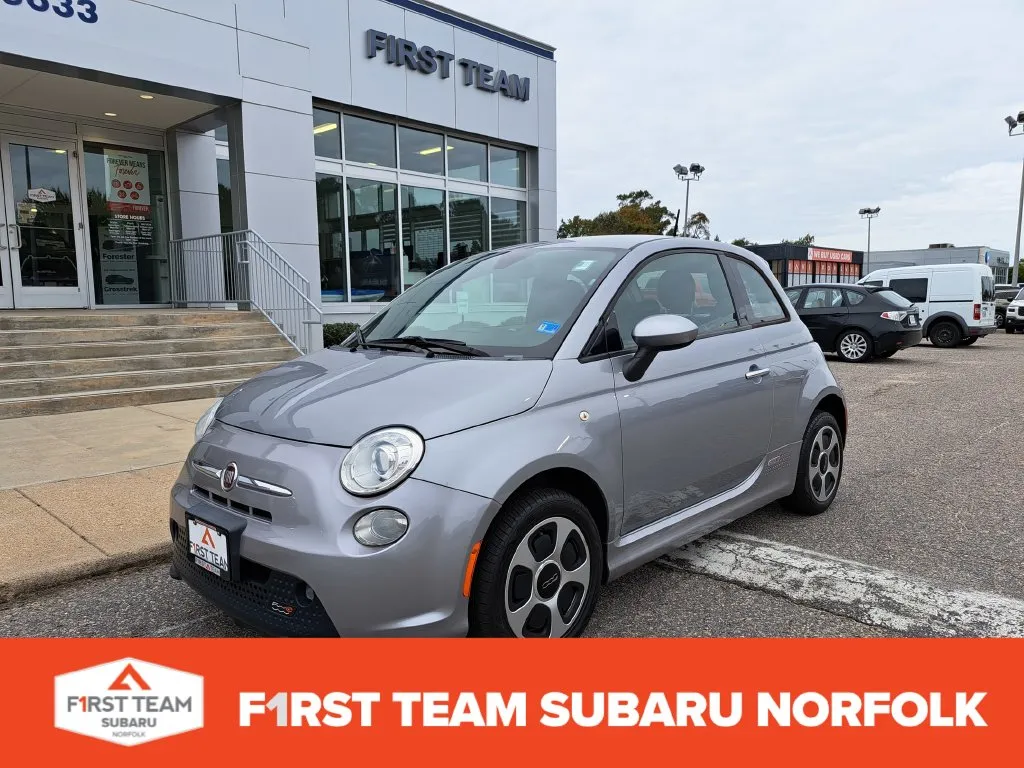 Silver 2015 Fiat 500e Battery Electric for sale in Norfolk, VA