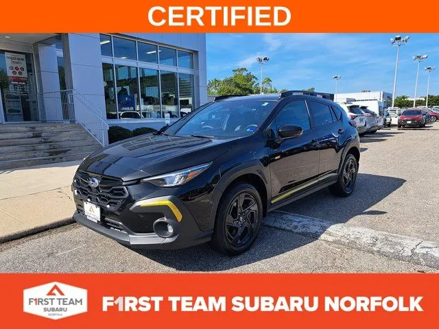 Black 2024 Subaru Crosstrek Sport for sale in Norfolk, VA