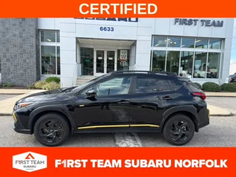 Black 2024 Subaru Crosstrek Sport for sale in Norfolk, VA