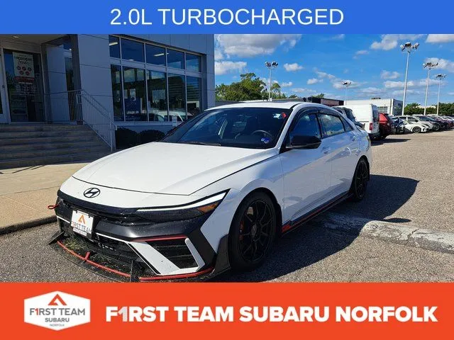 White 2025 Hyundai Elantra N for sale in Norfolk, VA