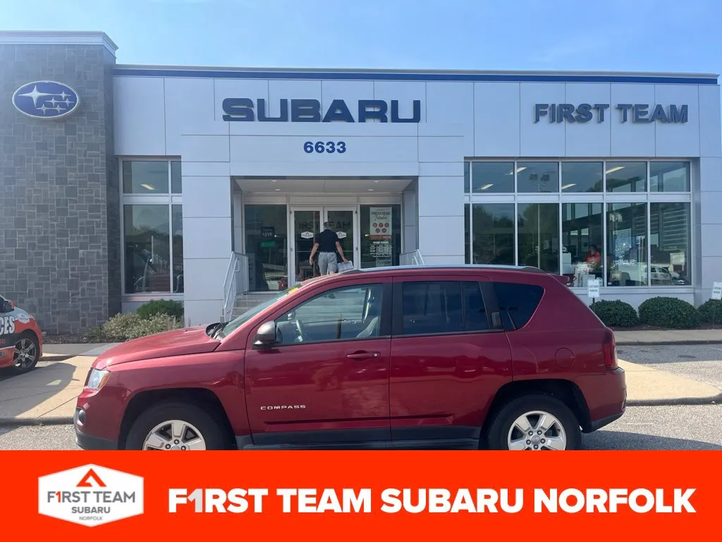 Red 2015 Jeep Compass Sport for sale in Norfolk, VA