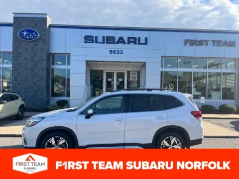 White 2021 Subaru Forester Touring for sale in Norfolk, VA