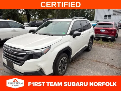 White 2026 Subaru Forester Premium for sale in Norfolk, VA