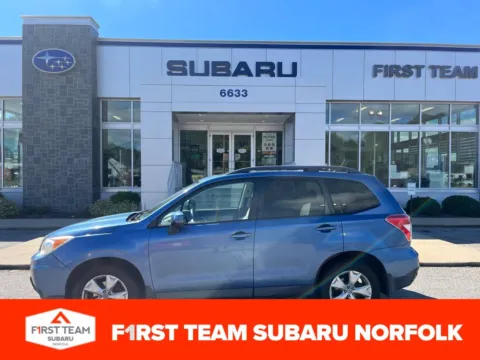 Blue 2015 Subaru Forester 2.5i Premium for sale in Norfolk, VA