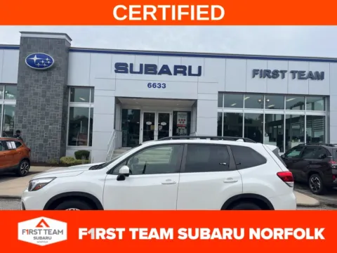 White 2021 Subaru Forester Premium for sale in Norfolk, VA