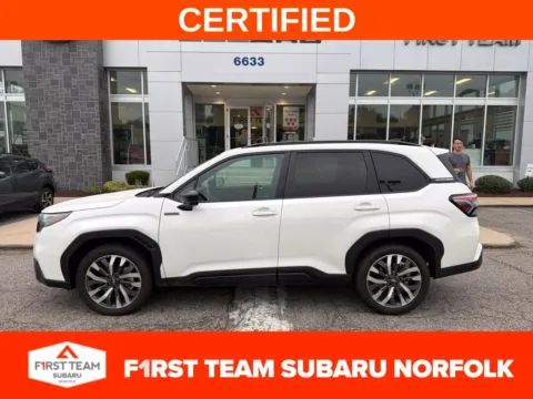 White 2026 Subaru Forester Touring Hybrid for sale in Norfolk, VA