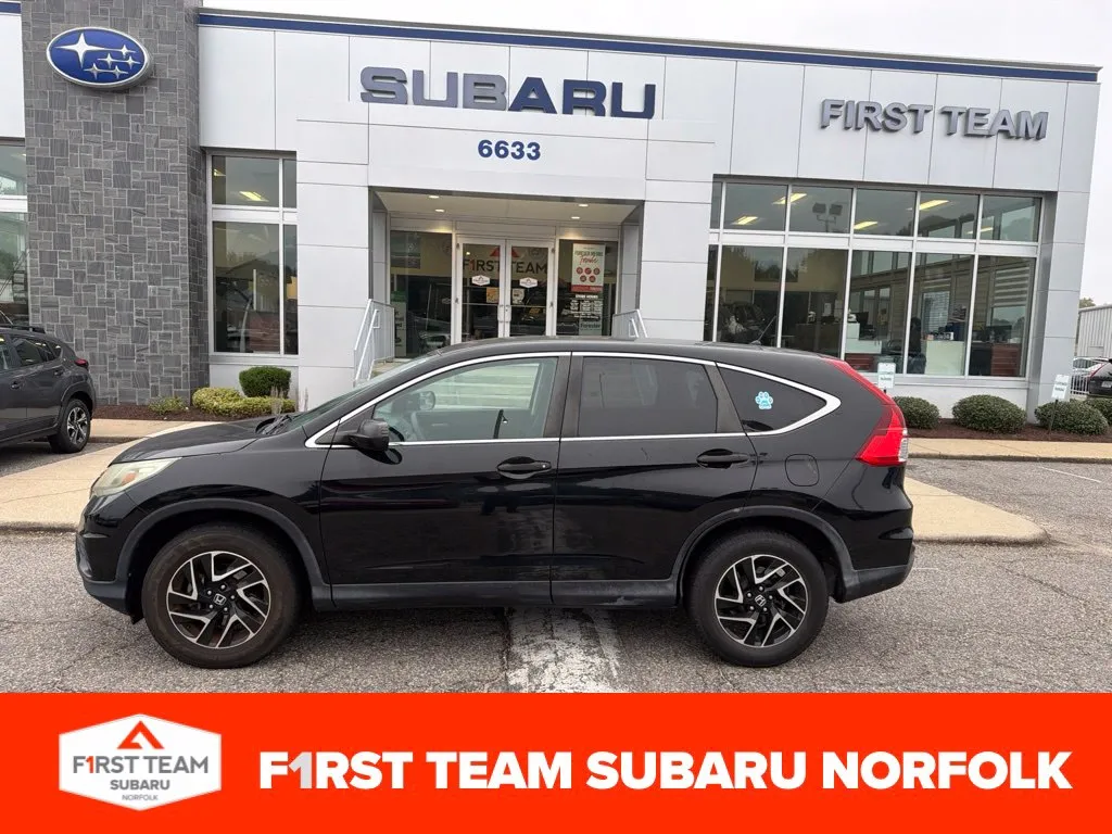 Black 2016 Honda CR-V SE for sale in Norfolk, VA