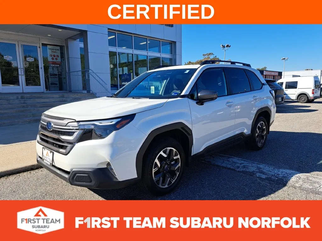 White 2026 Subaru Forester Premium for sale in Norfolk, VA
