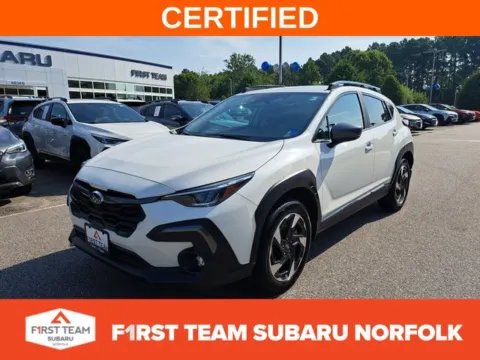 White 2026 Subaru Crosstrek Limited for sale in Norfolk, VA