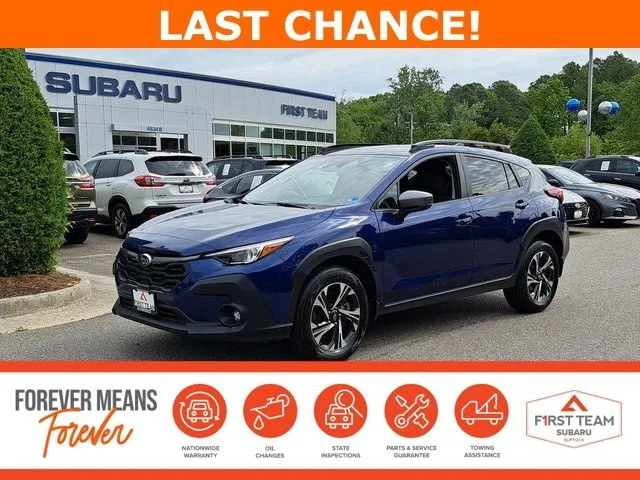 Blue 2024 Subaru Crosstrek Premium for sale in Suffolk, VA
