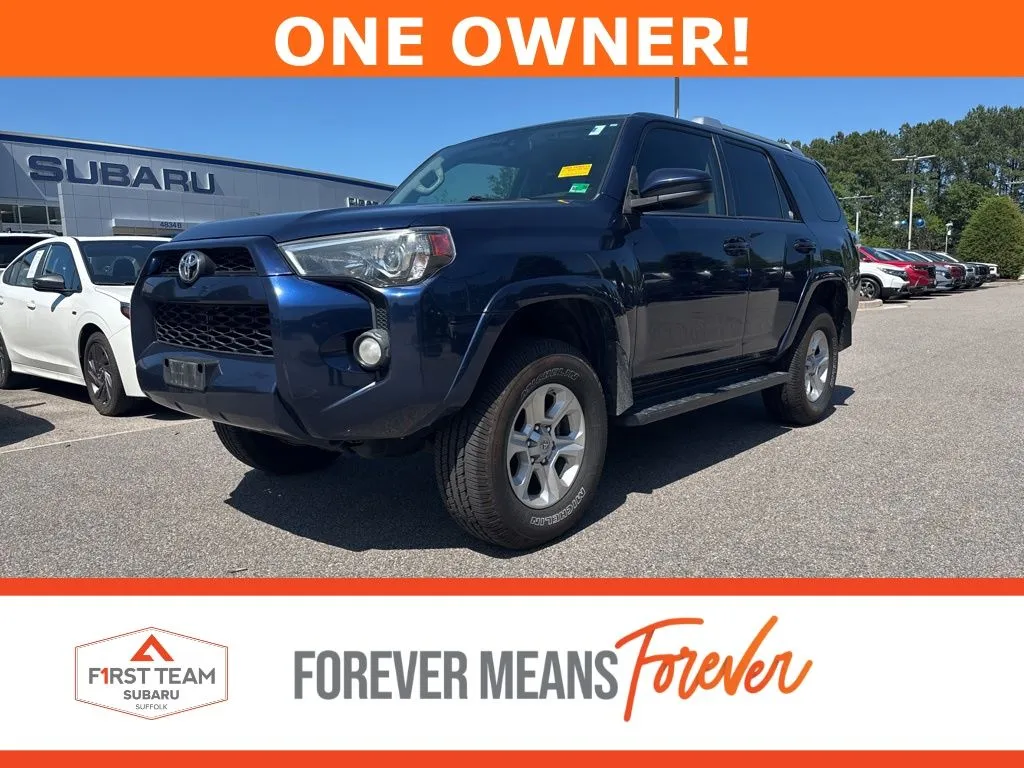 Blue 2016 Toyota 4Runner SR5 for sale in Suffolk, VA
