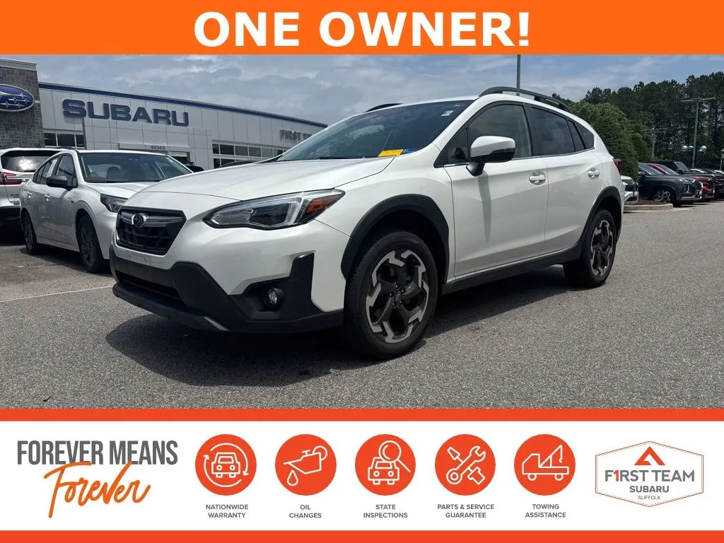White 2023 Subaru Crosstrek Limited for sale in Suffolk, VA