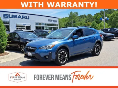 Blue 2021 Subaru Crosstrek Premium for sale in Suffolk, VA
