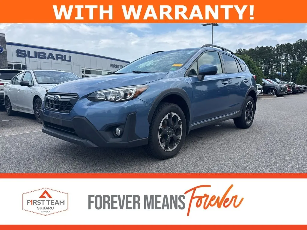 Blue 2021 Subaru Crosstrek Premium for sale in Suffolk, VA