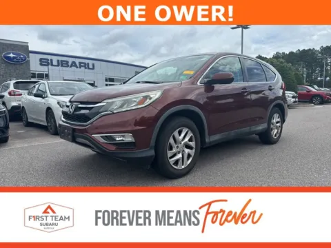 Red 2015 Honda CR-V EX for sale in Suffolk, VA