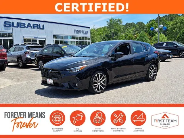 Black 2025 Subaru Impreza Sport for sale in Suffolk, VA