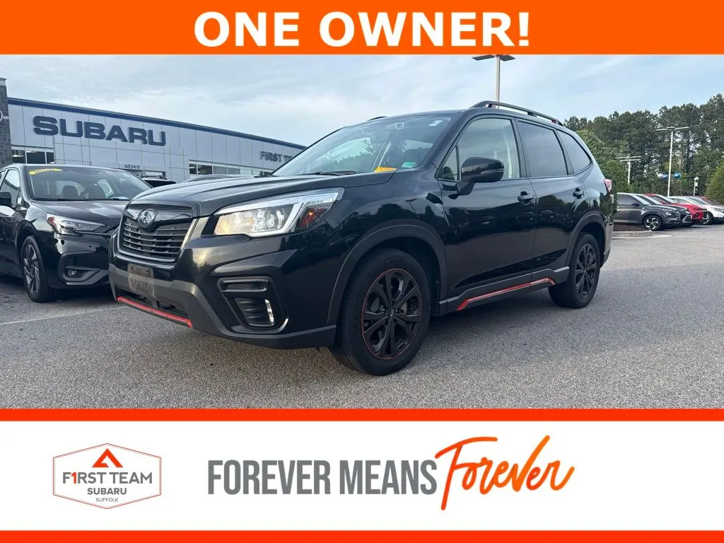 Black 2019 Subaru Forester Sport for sale in Suffolk, VA