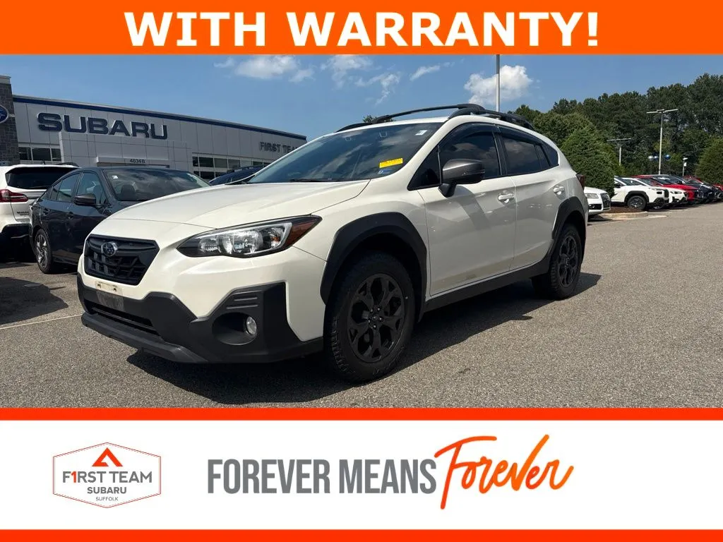 White 2021 Subaru Crosstrek Sport for sale in Suffolk, VA