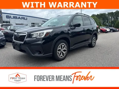 Black 2020 Subaru Forester Premium for sale in Suffolk, VA