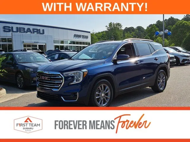 Blue 2023 GMC Terrain SLT for sale in Suffolk, VA