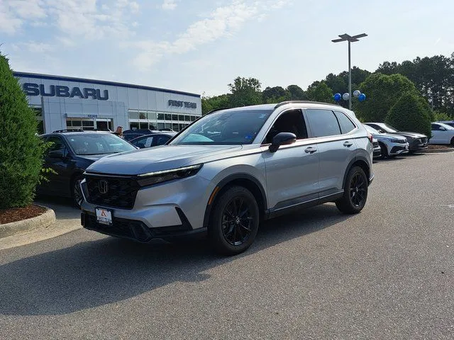 Silver 2025 Honda CR-V Hybrid Sport-L for sale in Suffolk, VA