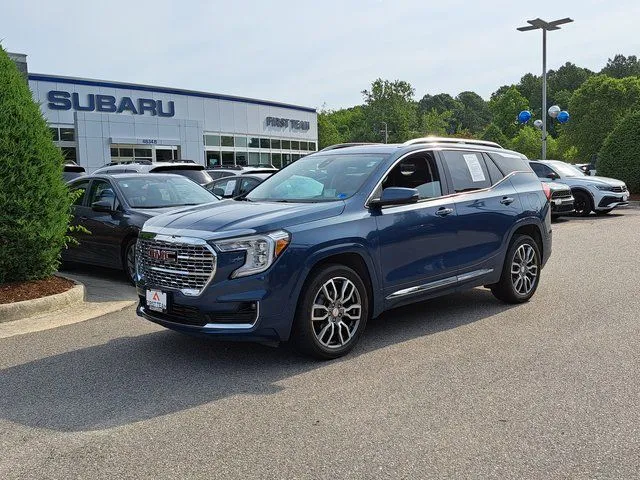 Blue 2024 GMC Terrain Denali for sale in Suffolk, VA