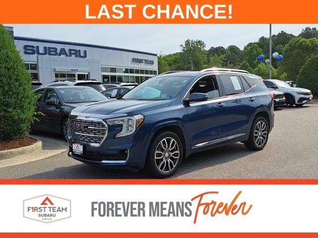 Blue 2024 GMC Terrain Denali for sale in Suffolk, VA
