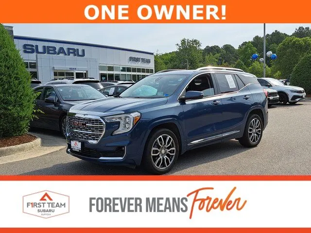 Blue 2024 GMC Terrain Denali for sale in Suffolk, VA