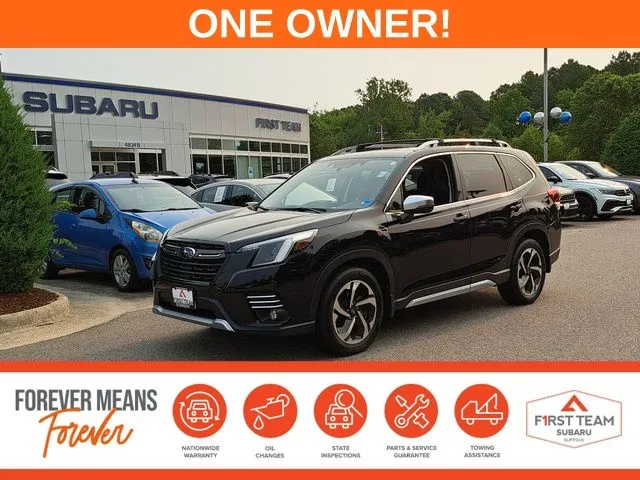 Black 2022 Subaru Forester Touring for sale in Suffolk, VA