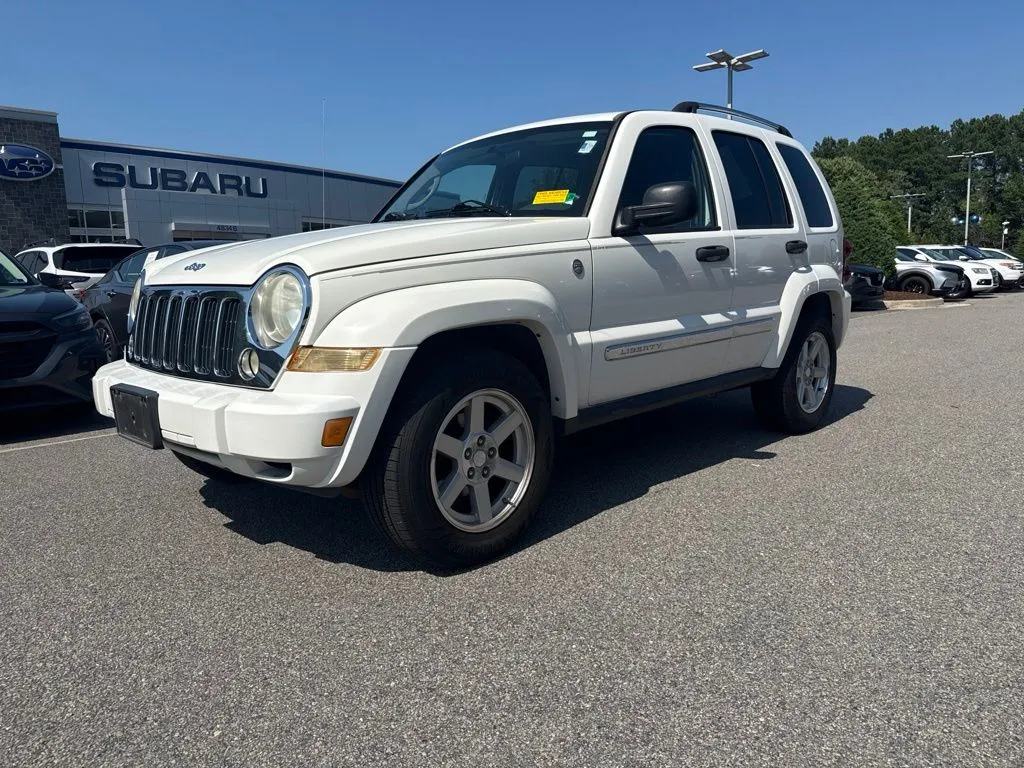 White 2007 Jeep Liberty Limited for sale in Suffolk, VA