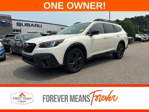 White 2021 Subaru Outback Onyx Edition XT for sale in Suffolk, VA