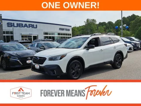 White 2021 Subaru Outback Onyx Edition XT for sale in Suffolk, VA