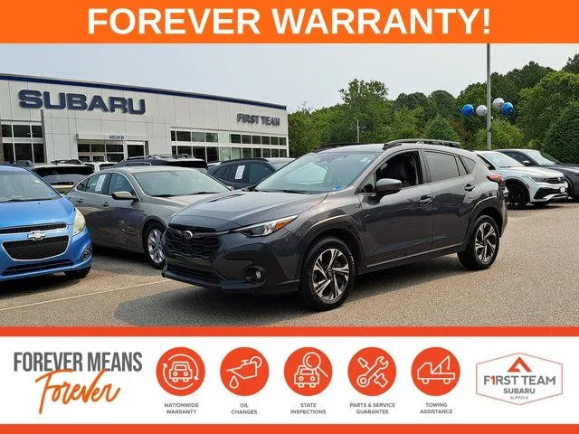 Gray 2024 Subaru Crosstrek Premium for sale in Suffolk, VA