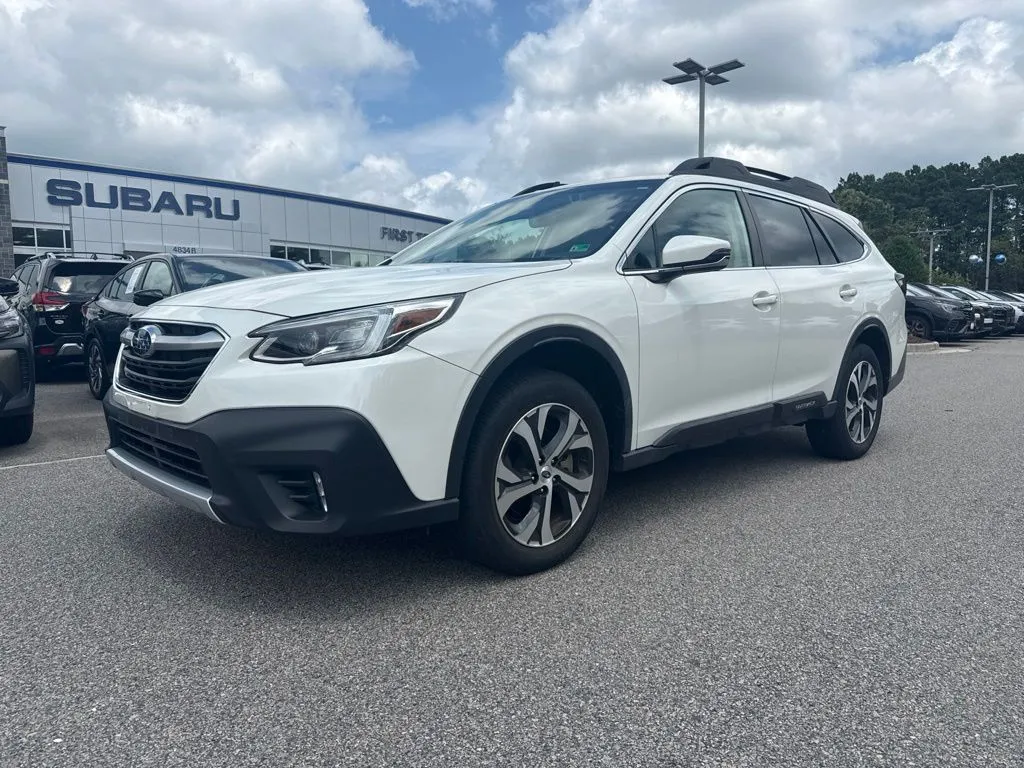 White 2022 Subaru Outback Limited for sale in Suffolk, VA