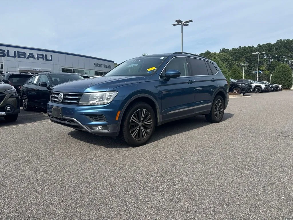 Blue 2018 Volkswagen Tiguan 2.0T SE for sale in Suffolk, VA