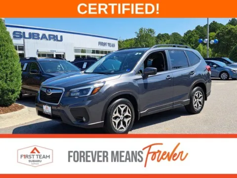 Gray 2021 Subaru Forester Premium for sale in Suffolk, VA