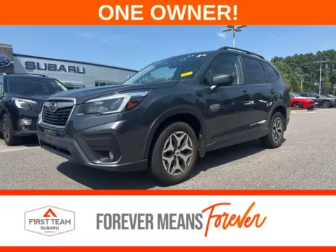 Gray 2021 Subaru Forester Premium for sale in Suffolk, VA