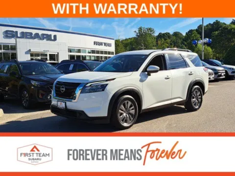 White 2025 Nissan Pathfinder SV for sale in Suffolk, VA
