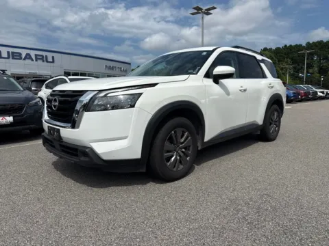 Photos of 2025 Nissan Pathfinder SV for sale in Suffolk, VA at First Team Subaru Suffolk