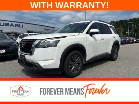 White 2025 Nissan Pathfinder SV for sale in Suffolk, VA