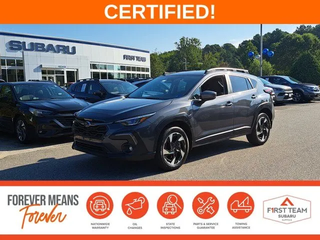 Gray 2024 Subaru Crosstrek Limited for sale in Suffolk, VA
