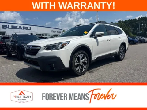 White 2020 Subaru Outback Limited XT for sale in Suffolk, VA