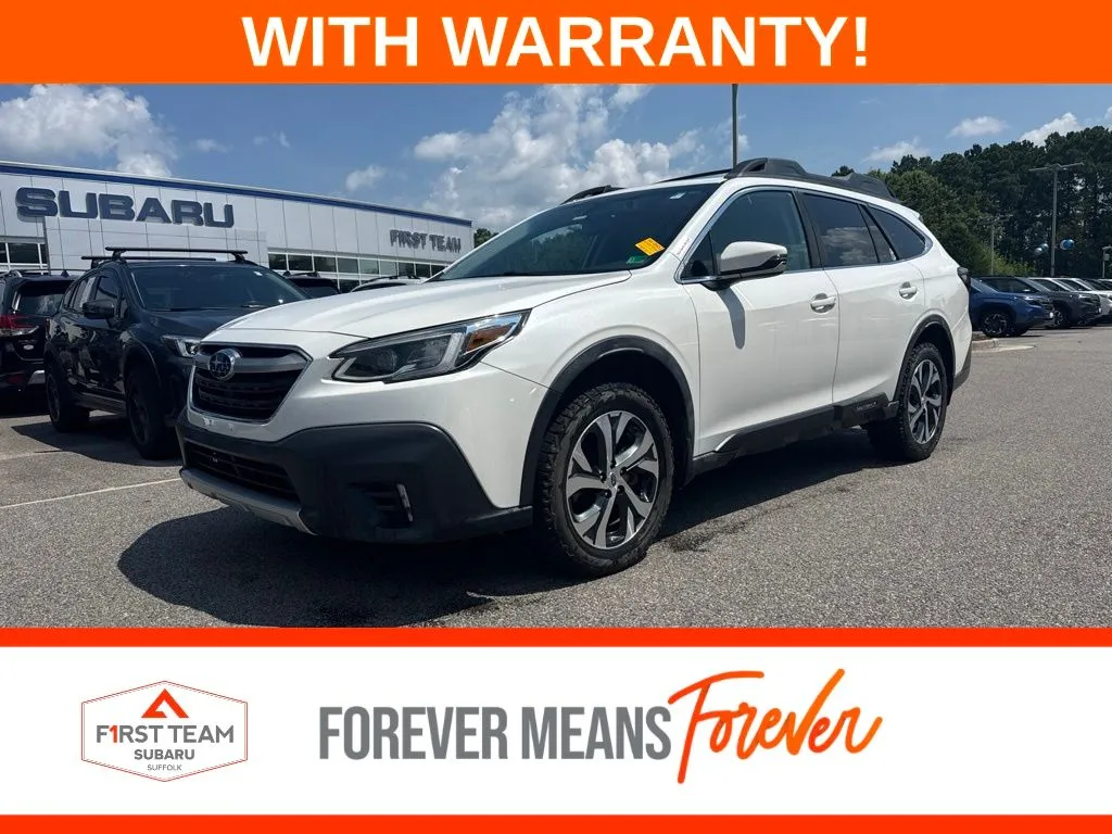 White 2020 Subaru Outback Limited XT for sale in Suffolk, VA