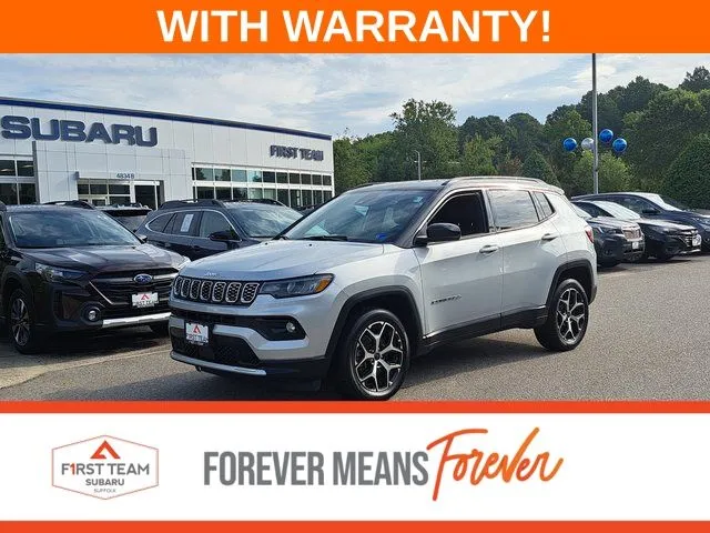 Silver 2025 Jeep Compass Limited for sale in Suffolk, VA