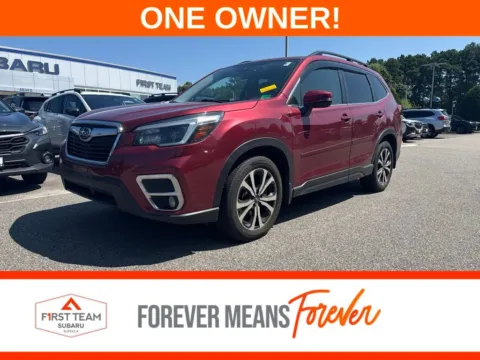 Red 2021 Subaru Forester Limited for sale in Suffolk, VA