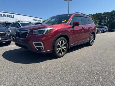 Red 2021 Subaru Forester Limited for sale in Suffolk, VA