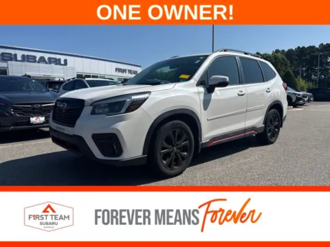 White 2021 Subaru Forester Sport for sale in Suffolk, VA