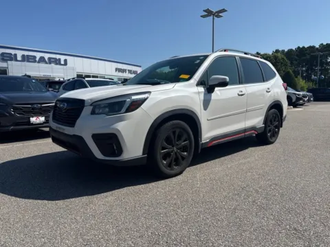 White 2021 Subaru Forester Sport for sale in Suffolk, VA