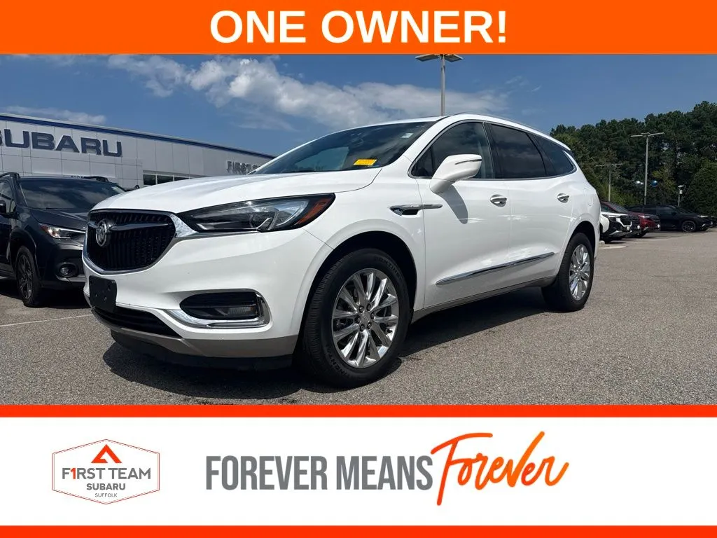 White 2021 Buick Enclave Essence for sale in Suffolk, VA