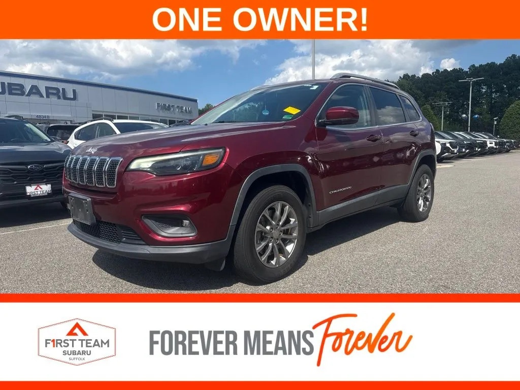 Red 2020 Jeep Cherokee Latitude Plus for sale in Suffolk, VA